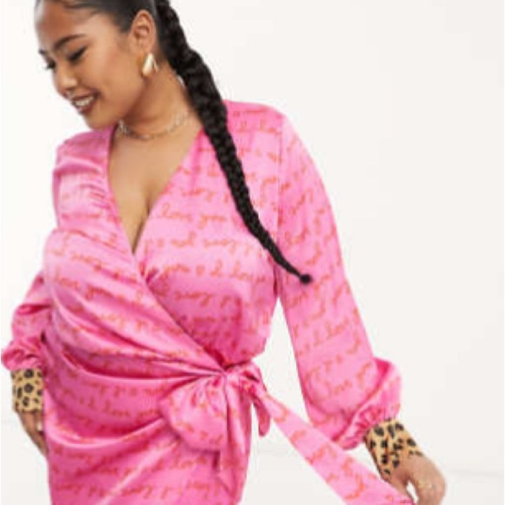 Never Fully Dressed - wrap mini dress